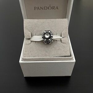 Pandora April Birthday Blooms Charm